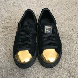PUMA GOLDEN TOTE PLATFORM SNEAKERS